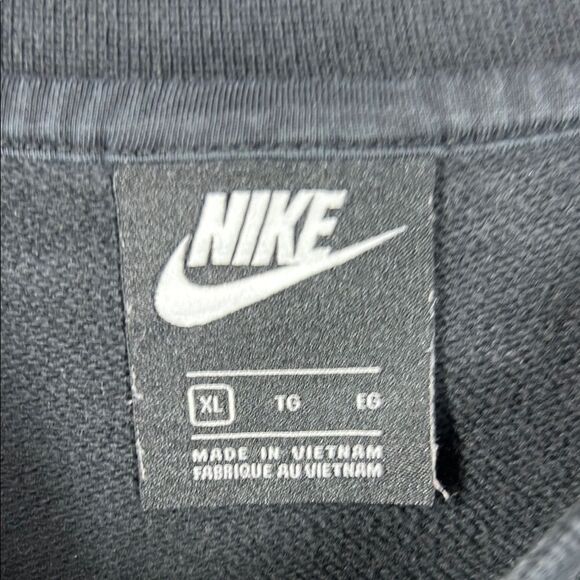 Nike Black Sweatshirt with Lime Text - Picture 6 of 6